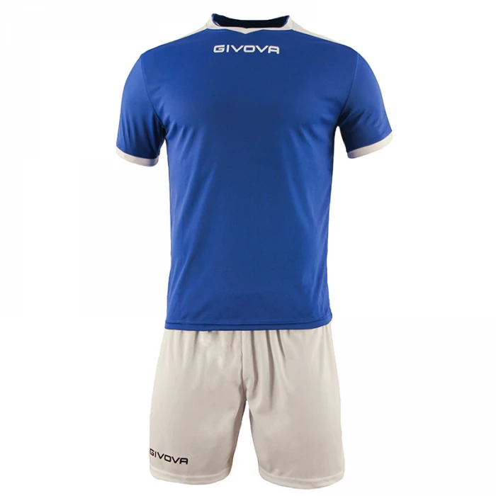 Givova - Kit Revolution Azzurro / Bianco MC